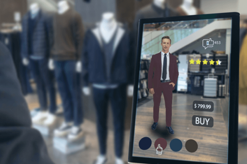 Using Computer Vision for Online Fitting Room Services